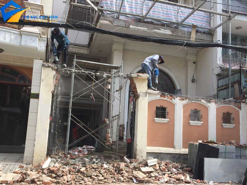Phá dỡ nhà cũ tại Ba Đình 3 Phá dỡ nhà cũ