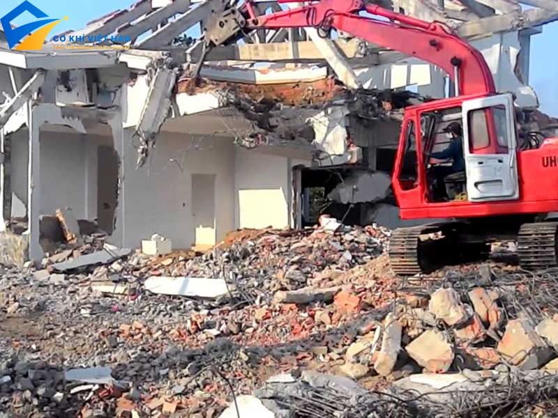 Phá dỡ nhà cũ tại Nam Từ Liêm 2 Phá dỡ nhà cũ