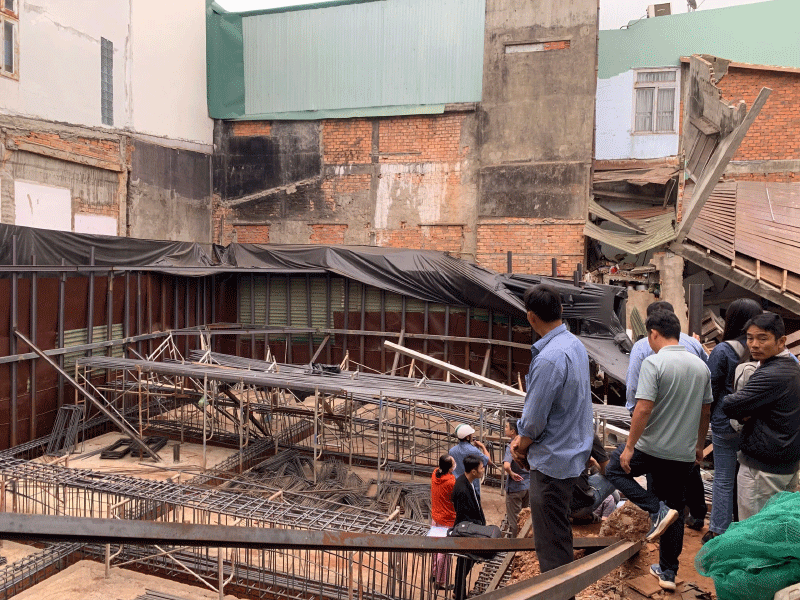 Đào móng nhà tại Ứng Hòa 3 Đào móng nhà