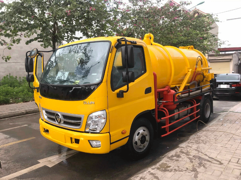 Hút bể mỡ chất thải tại Hoàng Mai 2 Hút bể mỡ chất thải