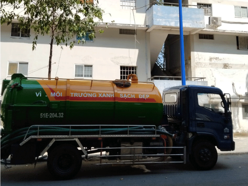 Hút bể mỡ chất thải