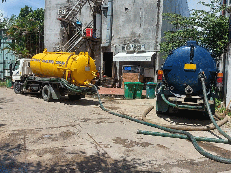Hút bể mỡ chất thải