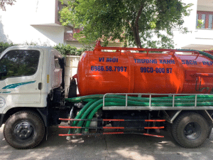 Hút bể mỡ chất thải