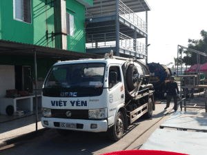 Hút bể mỡ chất thải