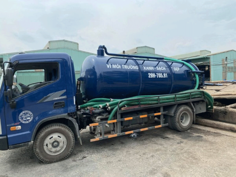 Hút bể mỡ chất thải