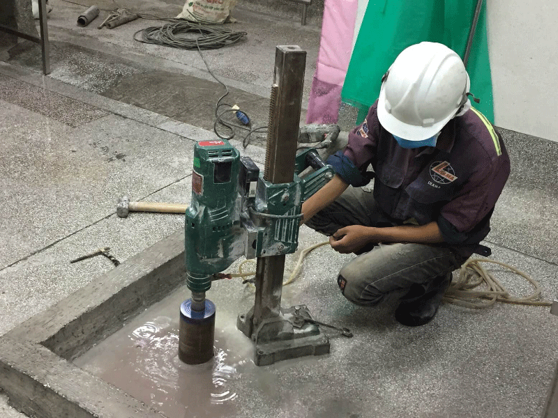 Khoan cắt bê tông tại Sơn Tây 2 Khoan cắt bê tông