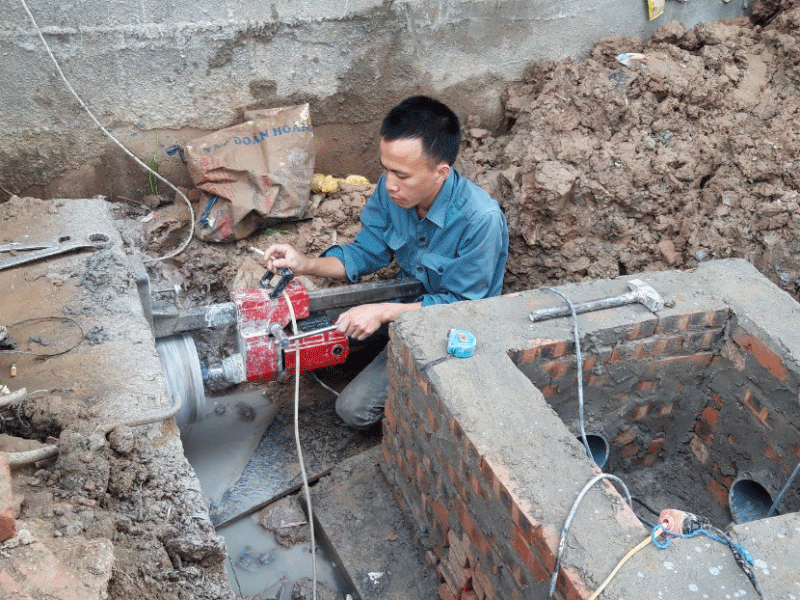 Khoan cắt bê tông tại Ba Vì 3 Khoan cắt bê tông