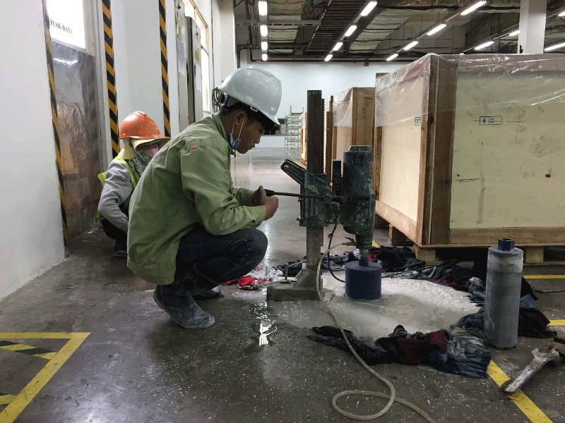 Khoan cắt bê tông