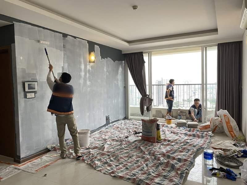 Sửa chữa nhà cũ, ốp lát