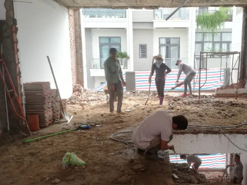 Sửa chữa nhà cũ, ốp lát tại Hoài Đức 1 s21