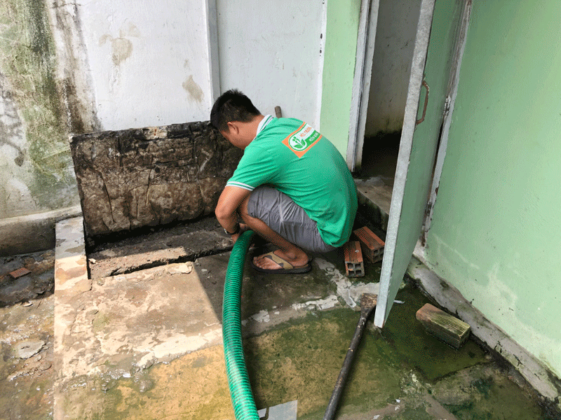 Hút bể mỡ chất thải