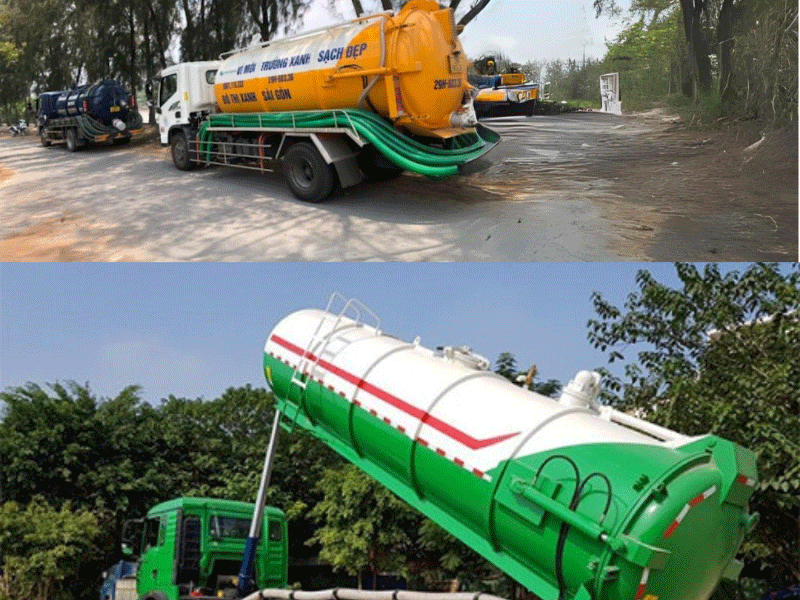 Hút bể mỡ chất thải