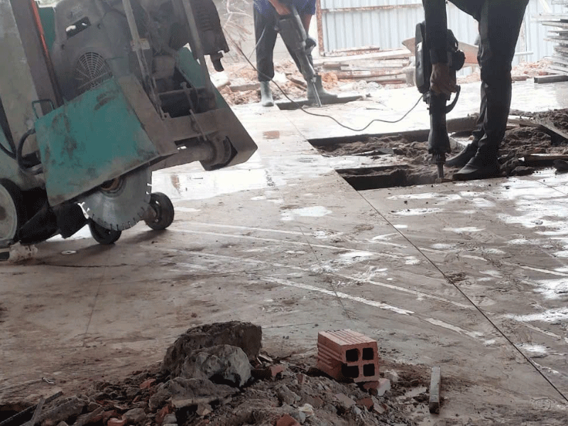 Khoan cắt bê tông