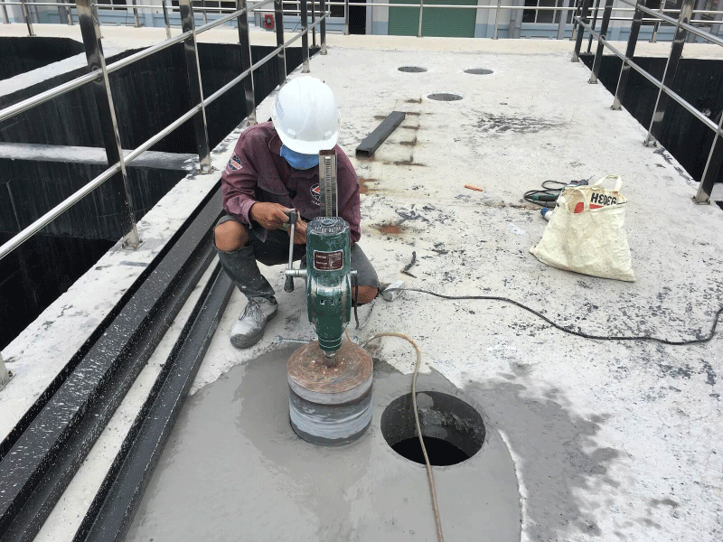 Khoan cắt bê tông tại Sơn Tây 1 Khoan cắt bê tông