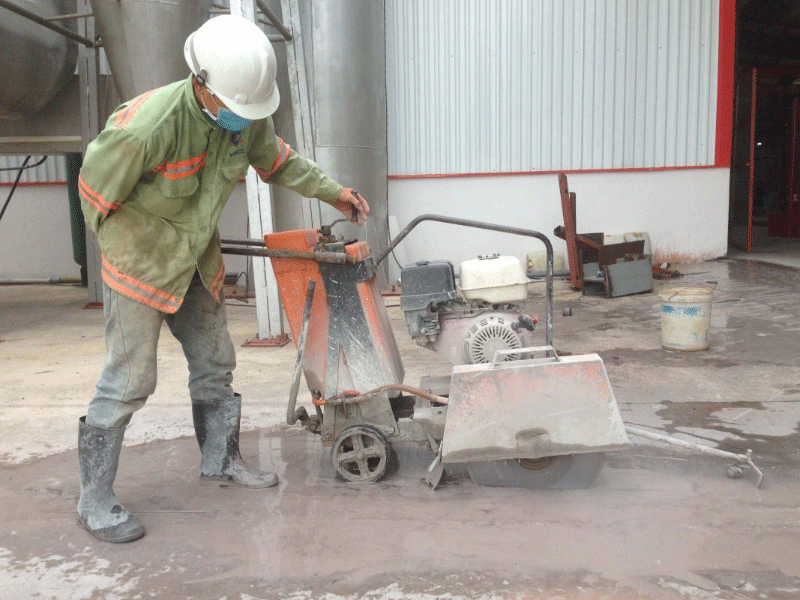 Khoan cắt bê tông