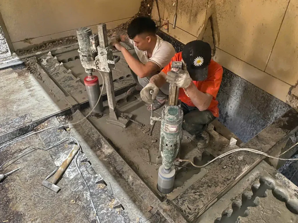 Khoan cắt bê tông tại phường Dương Nội 1 34